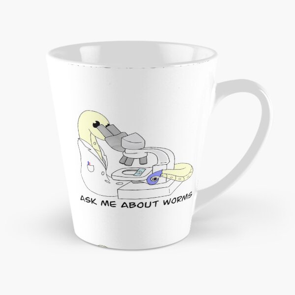 Item preview, Ask Me About Worms Doctor C elegans Microscope designed and sold by Dr Wormy.