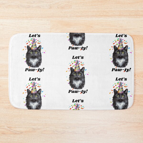 Item preview, Party Cat Keith - "Let's Paw-ty!" Celebration Design designed and sold by zwrohn.