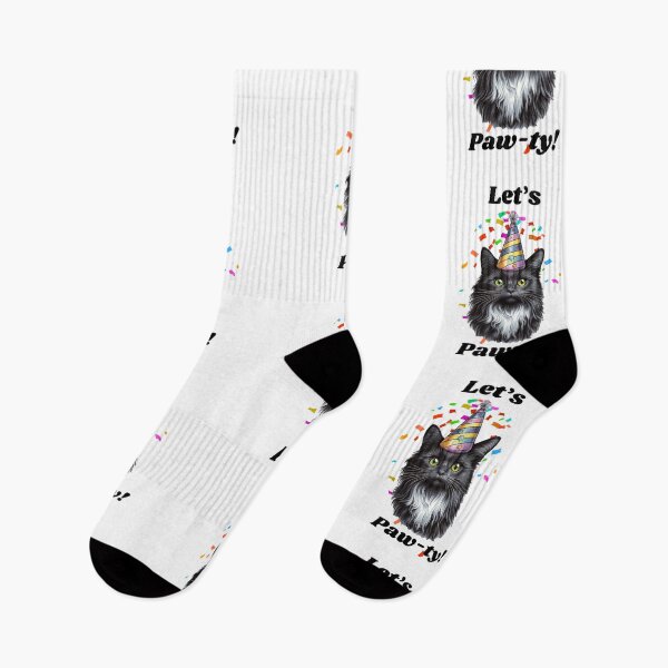 Item preview, Party Cat Keith - "Let's Paw-ty!" Celebration Design designed and sold by zwrohn.