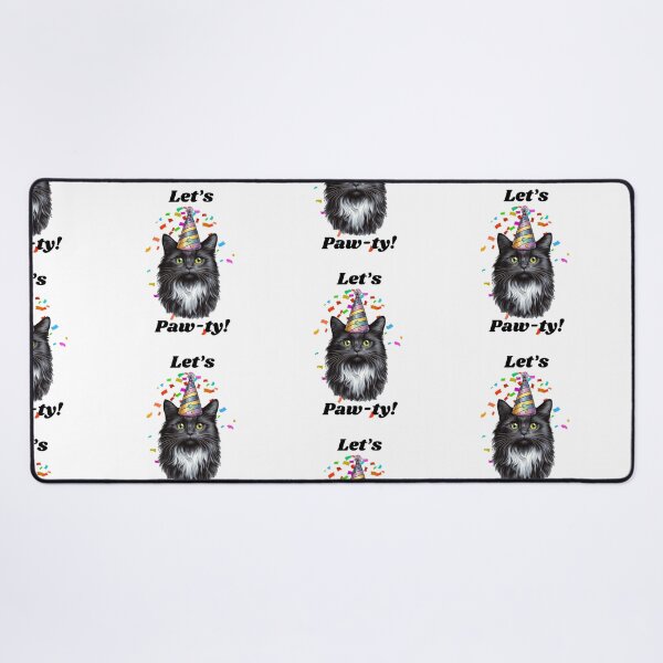 Item preview, Party Cat Keith - "Let's Paw-ty!" Celebration Design designed and sold by zwrohn.