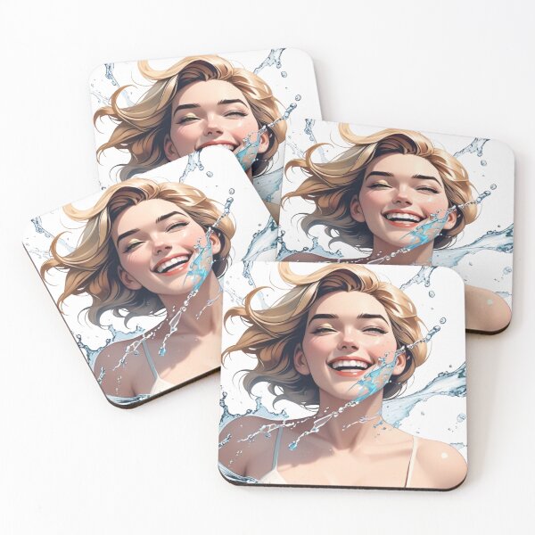 Item preview, Water Splash Woman designed and sold by NEKKI Originals.