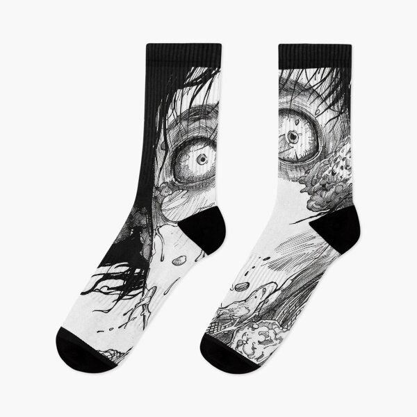 Item preview, shattered silence – black and white horror manga anime girl designed and sold by ForsakenFrames.