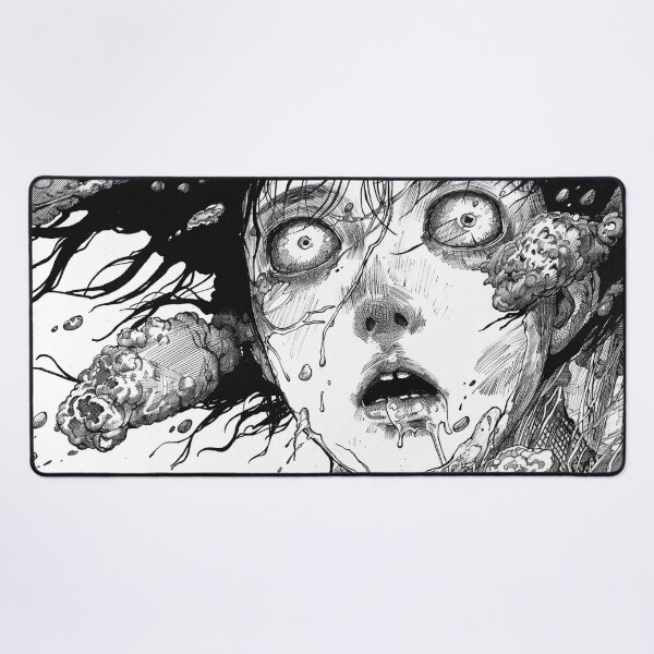 Item preview, shattered silence – black and white horror manga anime girl designed and sold by ForsakenFrames.
