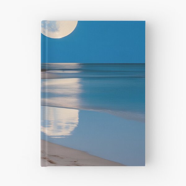 Item preview, A full moon illuminates the ocean designed and sold by TsubakiSakura34.
