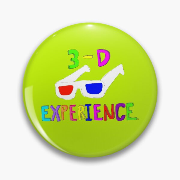 Item preview, '3rd Dimension' 90s 3D Glasses Colorful Cartoon designed and sold by Venus-in-Virgo.