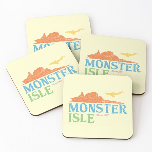 Item preview, Monster Isle Vacation (Fantastic Four) designed and sold by Why-N-Wherefore.