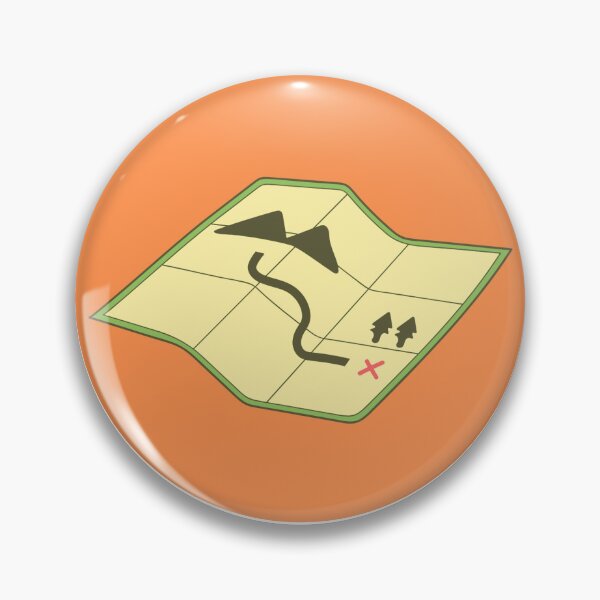Item preview, Cartographer badge Camp Enchanted designed and sold by CampEnchanted.