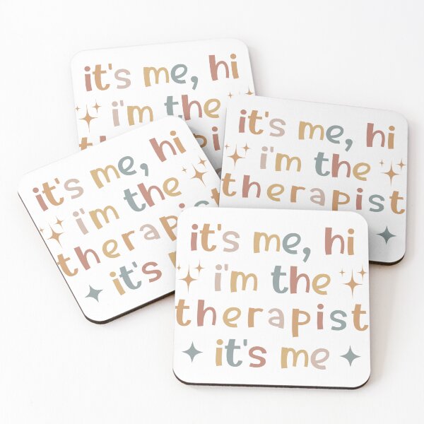 Item preview, It's Me Hi I'm The Therapist It's Me, Funny designed and sold by faridman.