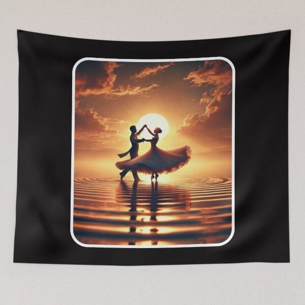 Item preview, Dancing At Sunset designed and sold by Dominic-Design.