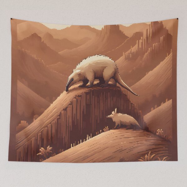 Item preview, Pixel Anteater Grace designed and sold by NaturePixel.