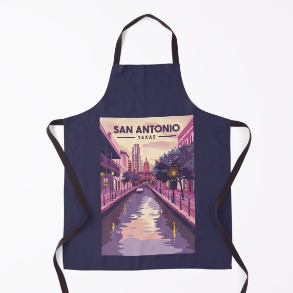 Item preview, A Vintage Travel Art of San Antonio - Texas designed and sold by GoodOldVintage.