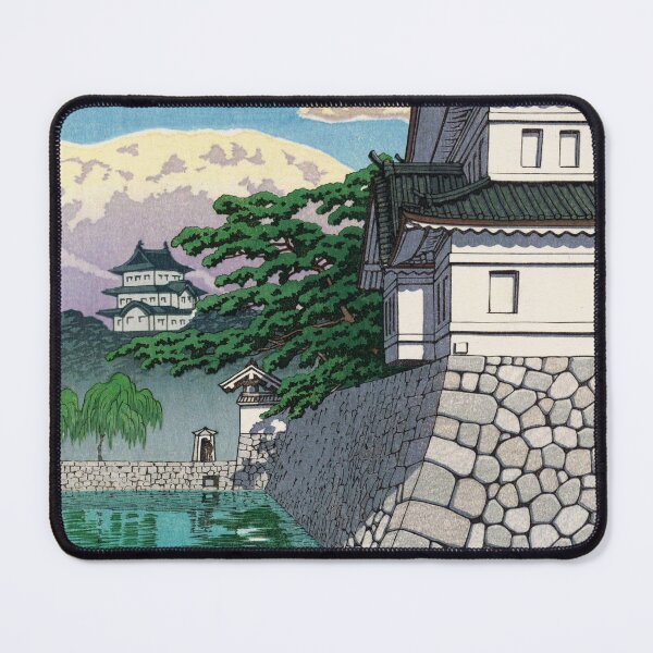Item preview, Kikyo Gate by Kawase Hasui designed and sold by Takeda-art.