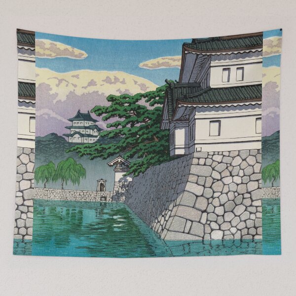 Item preview, Kikyo Gate by Kawase Hasui designed and sold by Takeda-art.