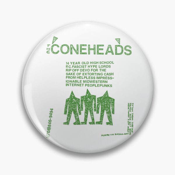 Item preview, The Coneheads - L.P.1. aka "14 Year Old High School PC-Fascist Hype Lords Rip Off Devo for the Sake of Extorting $$$ from Helpless Impressionable Midwestern Internet Peoplepunks L.P. designed and sold by neusyndrome.