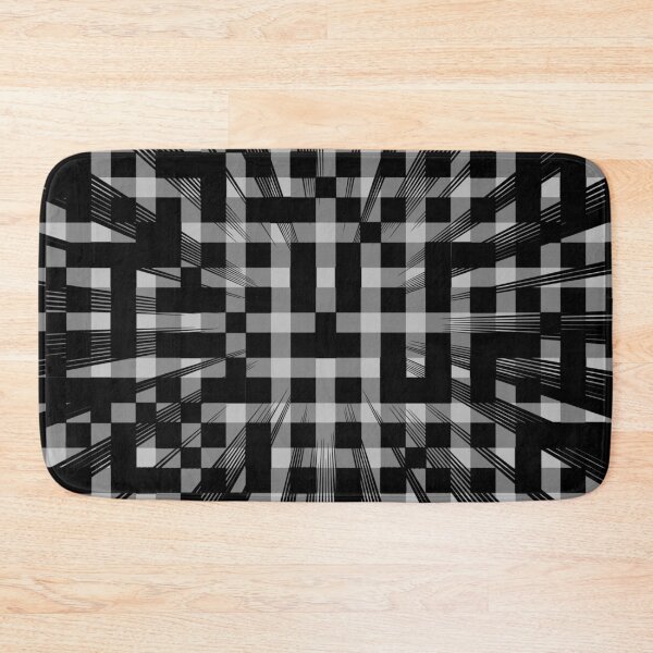 Item preview, Black and white checkerboard pattern designed and sold by wonghong.