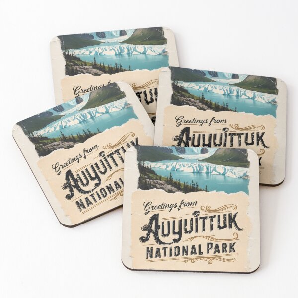Item preview, Auyuittuk National Park Canada Post Card designed and sold by TravelPostcardGems.