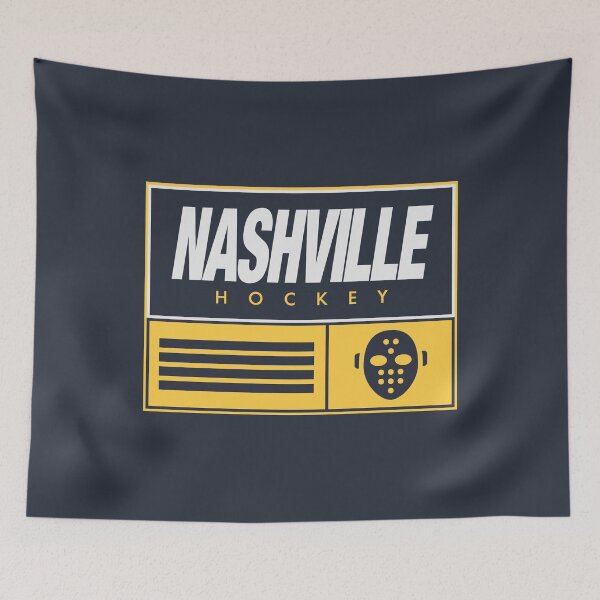 Item preview, Nashville hockey designed and sold by BVHstudio.