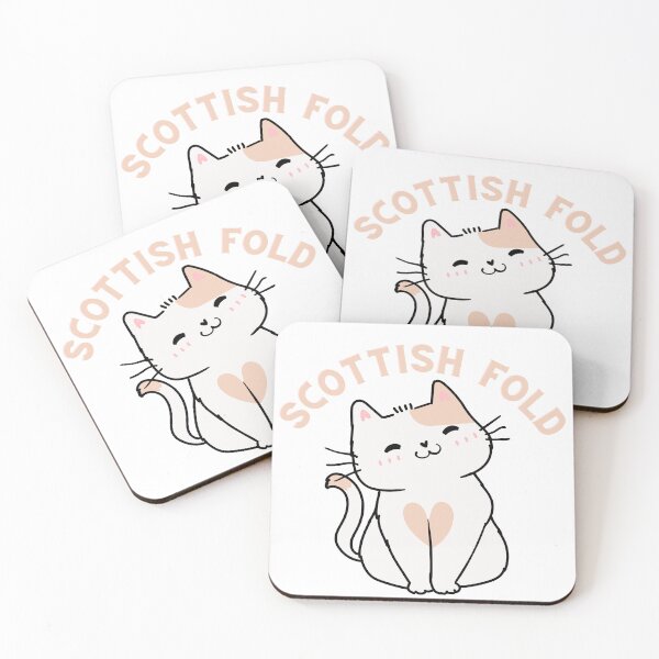 Item preview, Smiling Scottish Fold Kitty Art designed and sold by Rafał Stadnik.