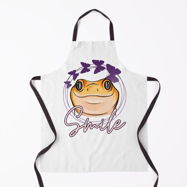 Item preview, Leopard Gecko Smile Cute Design designed and sold by BeataY6Art.