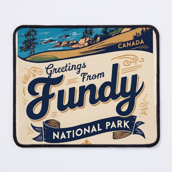 Item preview, Fundy National Park Canada Post Card designed and sold by TravelPostcardGems.