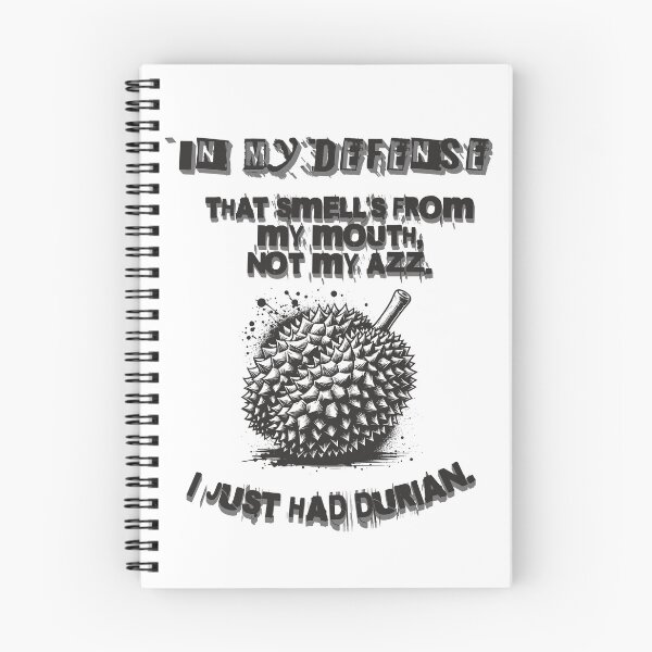 Item preview, Durian Lover Humor T-Shirt: "In My Defense" designed and sold by DurianCraze.