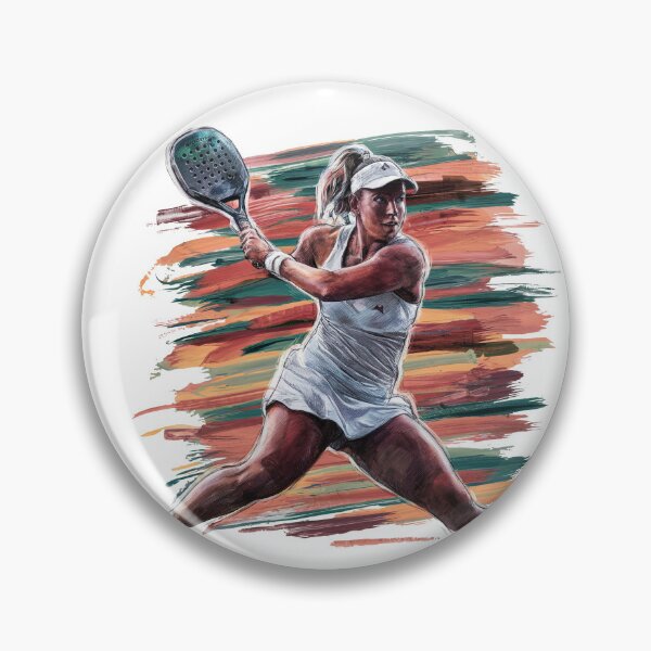 Artikelvorschau, Paddle-Tennis-Spieler-Skizze entworfen und verkauft von tee-blah-blah.