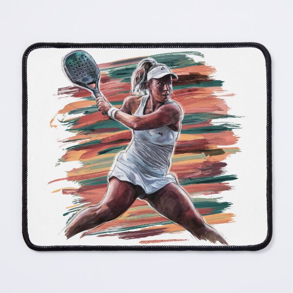 Item preview, Paddle Tennis player sketch designed and sold by tee-blah-blah.