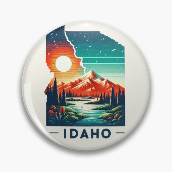 Item preview, IDAHO United States of America, artistic shape designed and sold by Margival.