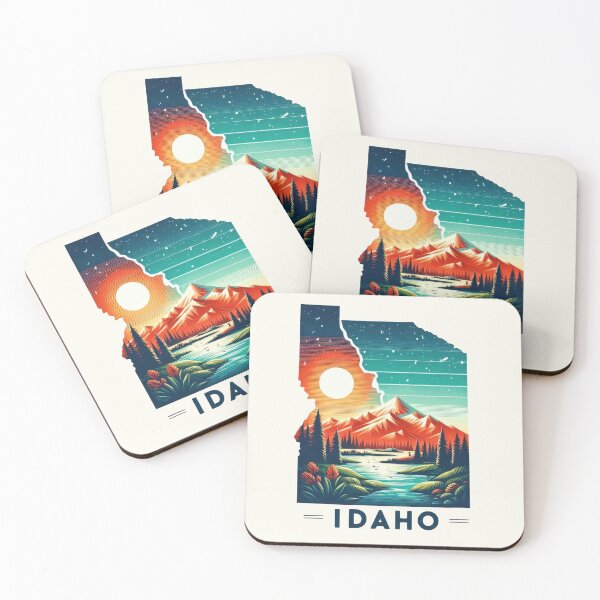 Item preview, IDAHO United States of America, artistic shape designed and sold by Margival.