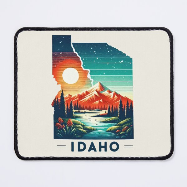Item preview, IDAHO United States of America, artistic shape designed and sold by Margival.