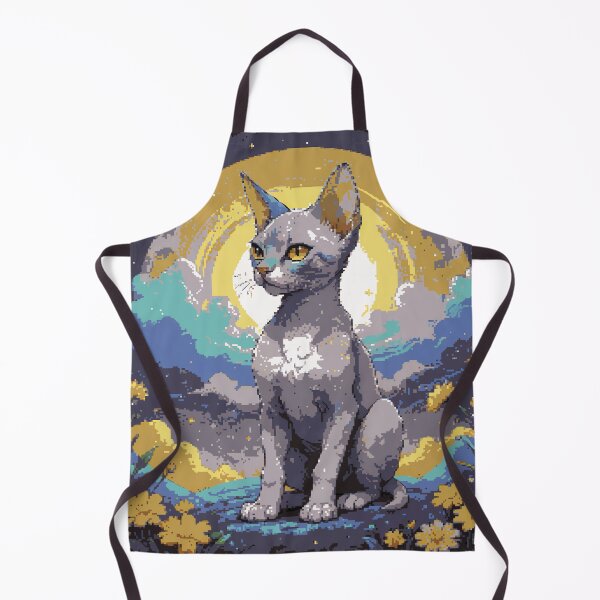 Item preview, Pixel Devon Rex Delight designed and sold by NaturePixel.