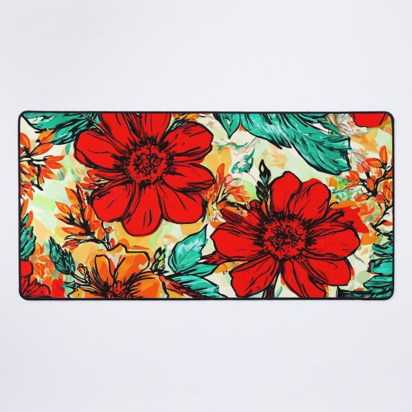 Item preview, Vibrant Maximalist Floral Pattern designed and sold by SeamPix.
