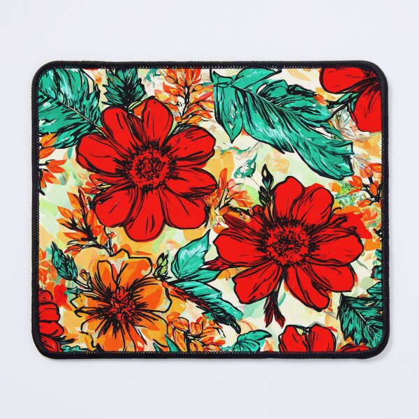 Item preview, Vibrant Maximalist Floral Pattern designed and sold by SeamPix.