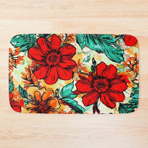 Item preview, Vibrant Maximalist Floral Pattern designed and sold by SeamPix.