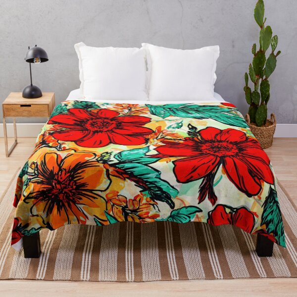Item preview, Vibrant Maximalist Floral Pattern designed and sold by SeamPix.