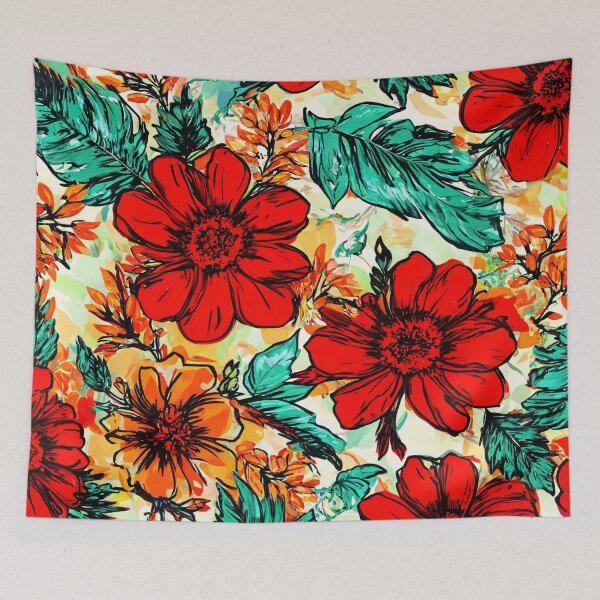 Item preview, Vibrant Maximalist Floral Pattern designed and sold by SeamPix.