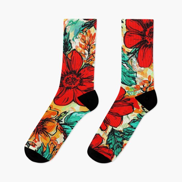 Item preview, Vibrant Maximalist Floral Pattern designed and sold by SeamPix.