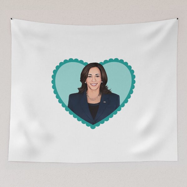 Item preview, Kamala Harris 2024 Love Heart  designed and sold by baranskini.
