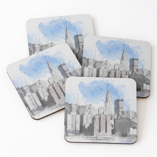 Item preview, New York City Manhattan Skyline designed and sold by elgreko.