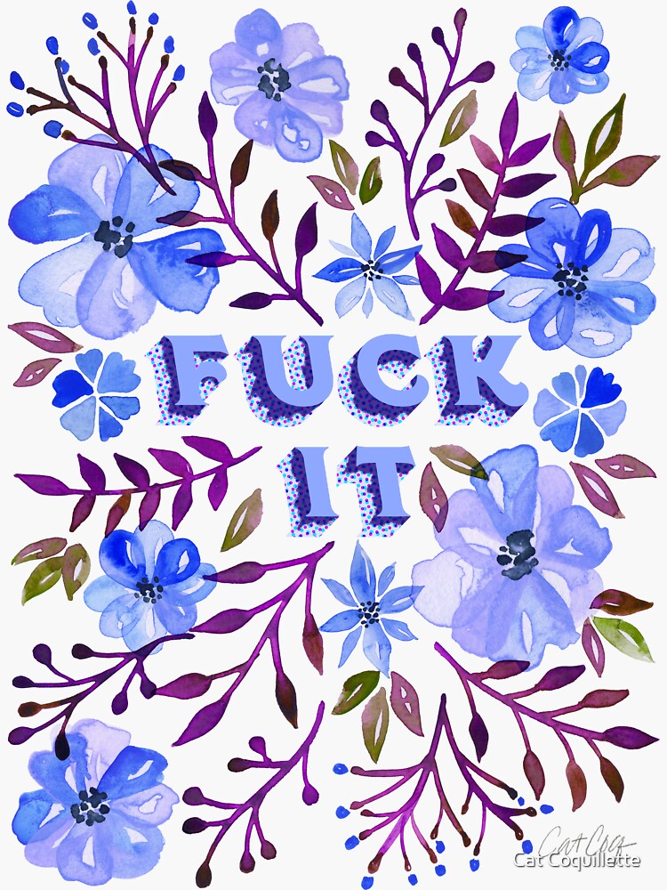F*ck It – Blueberry Palette by catcoq