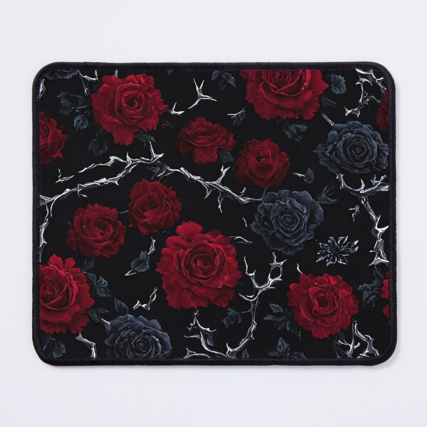 Item preview, Dramatic Gothic Floral Pattern designed and sold by SeamPix.