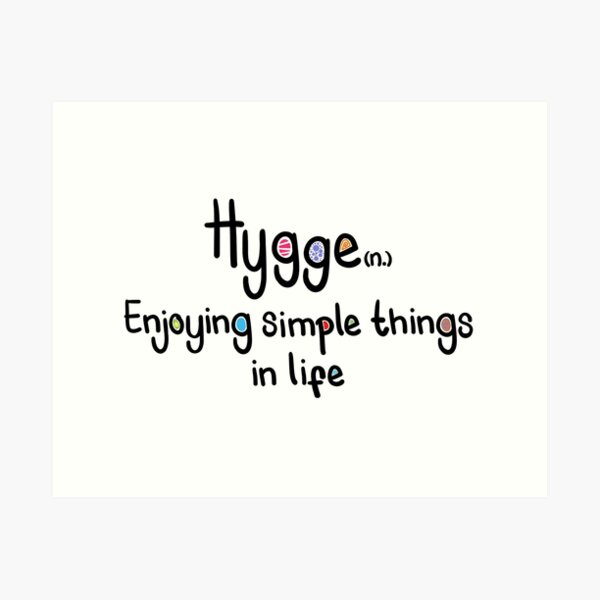 Item preview, Hygge Lettering Design designed and sold by Khotekmei.