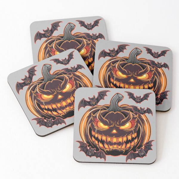 Item preview, Halloween Pumpkin with Bats designed and sold by GrzeGorzoG.