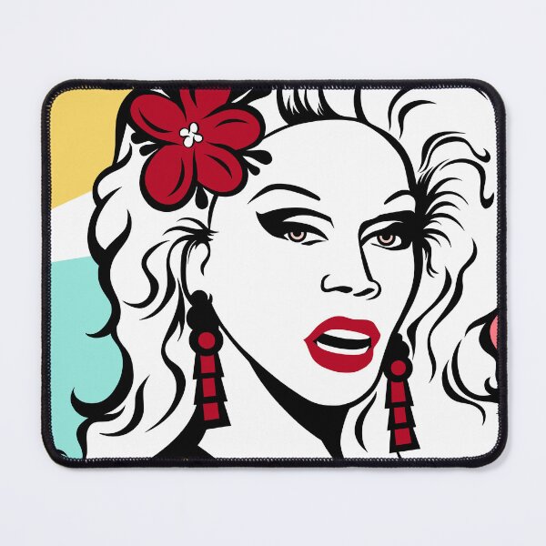 Item preview, RuPaul Cartoon PopArt Drawing designed and sold by Henrylizarraga.