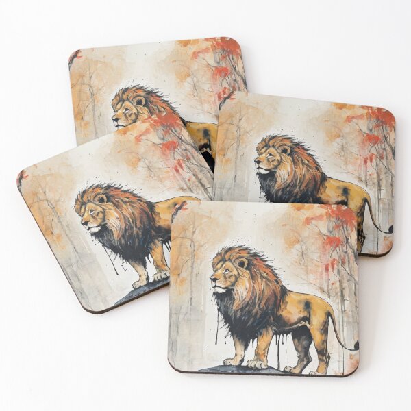 Item preview, Lion Abstract Art designed and sold by SkaryoDrawn.