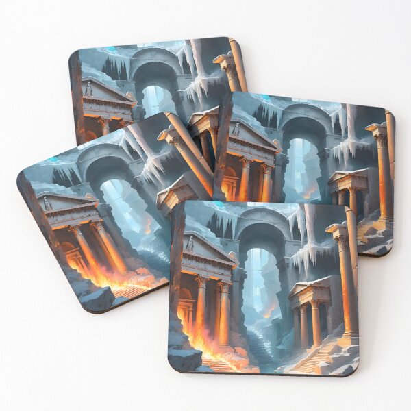 Item preview, Fuego y hielo 22 designed and sold by deep-sea-birds.