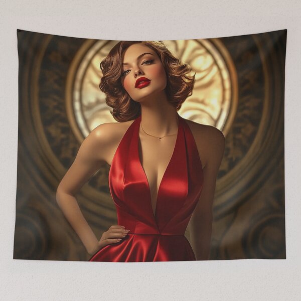 Item preview, Red Seduction designed and sold by patternshoprad.