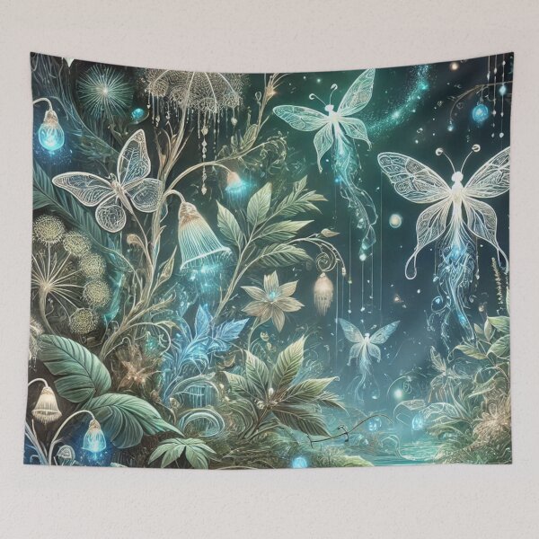 Item preview, Enchanted Bioluminescent Forest designed and sold by TeslaSt0re.