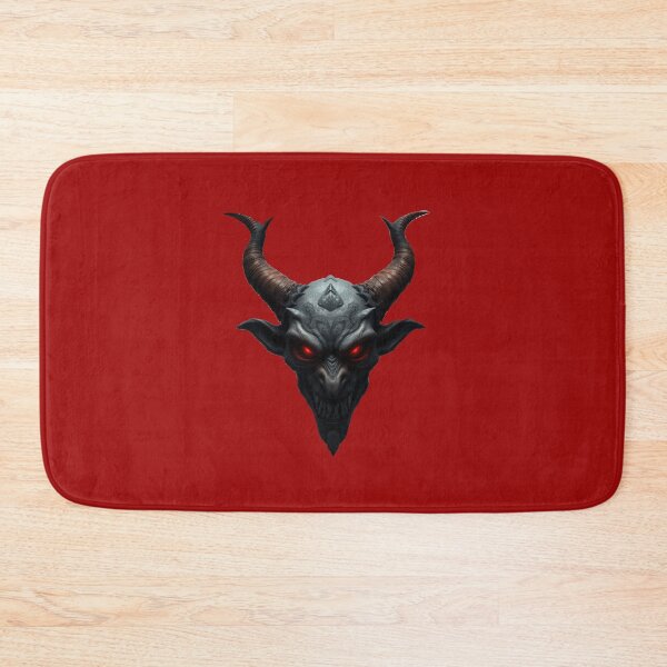 Item preview,  Angry Demon Head designed and sold by NerdscapeDC.