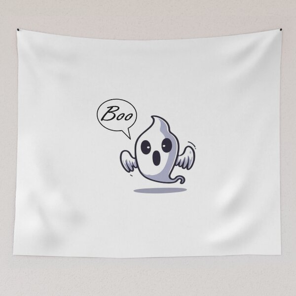Item preview, Cute Thai Ghost with Wings Halloween Illustration designed and sold by YOBOHO11.